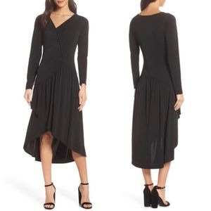 Lenon High/Low Ruched Dress